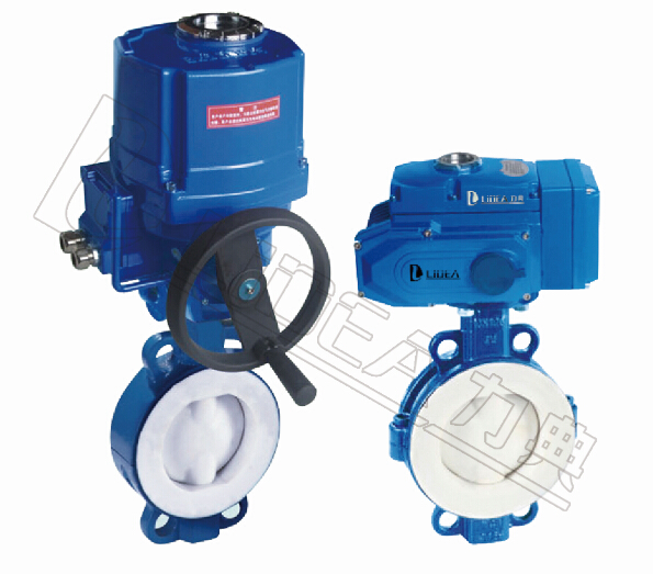 LDBUAF電動(dòng)對(duì)夾蝶閥