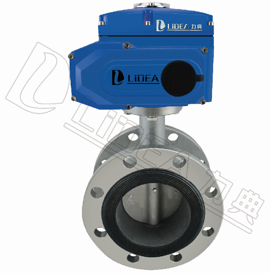 LDBUAF電動對夾蝶閥