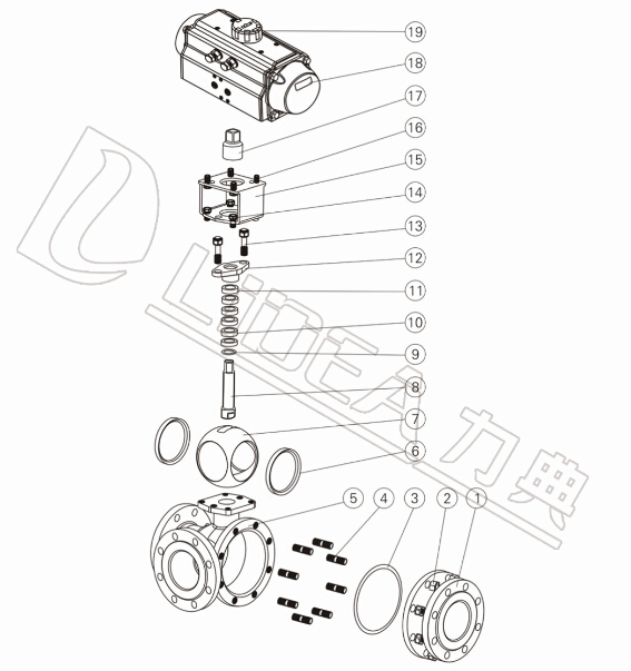 氣動(dòng)閥零部件